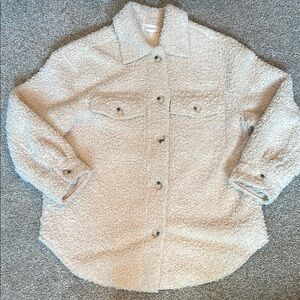 Bohme Cream Teddy Jacket